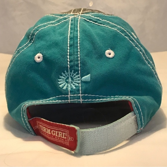 J. America / Farm Girl Adjustable Distressed Girl's Cap - Picture 12 of 16